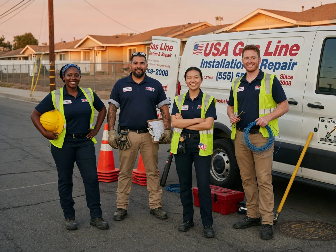 Gas Line Installation company in Floyd, IA